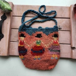 Wool/Alpaca Knitted Bag